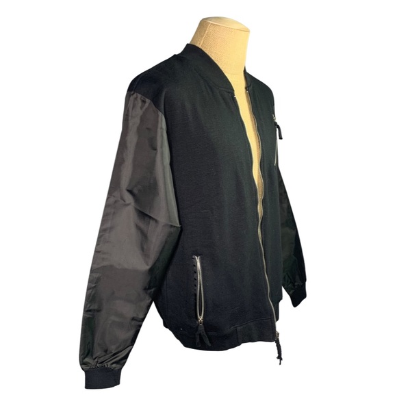 Truth Substance Common Sense Black Full Zip Jacket Lightweight Size Medium - Picture 3 of 7